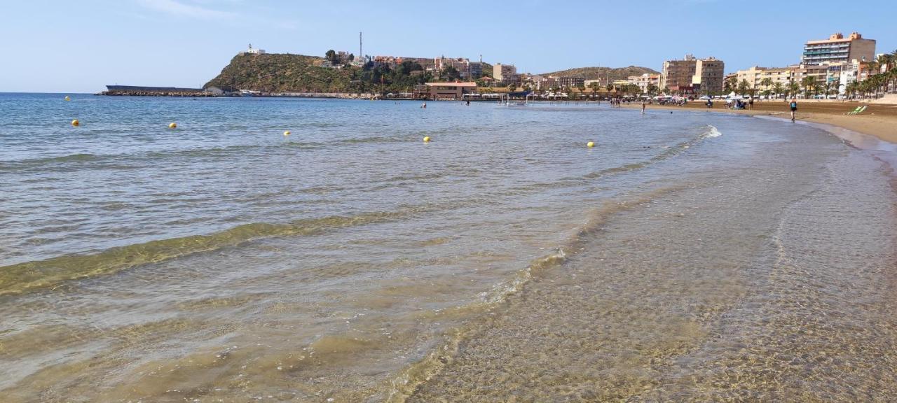 Bahia Mazarron Apartamento En Primera Linea Playa Puerto de Mazarron Ngoại thất bức ảnh