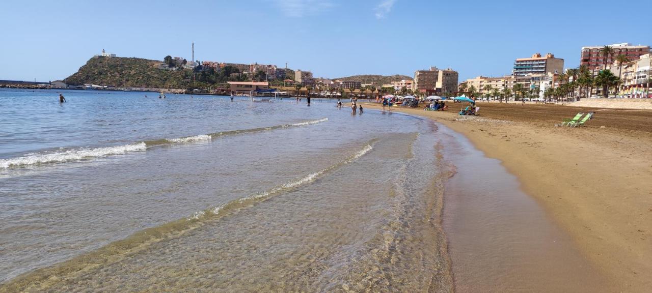 Bahia Mazarron Apartamento En Primera Linea Playa Puerto de Mazarron Ngoại thất bức ảnh