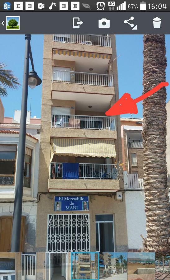Bahia Mazarron Apartamento En Primera Linea Playa Puerto de Mazarron Ngoại thất bức ảnh
